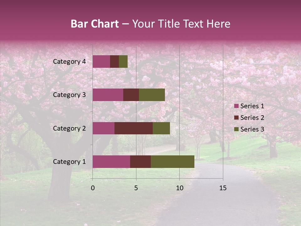 Blooming Outdoors Seasonal PowerPoint Template