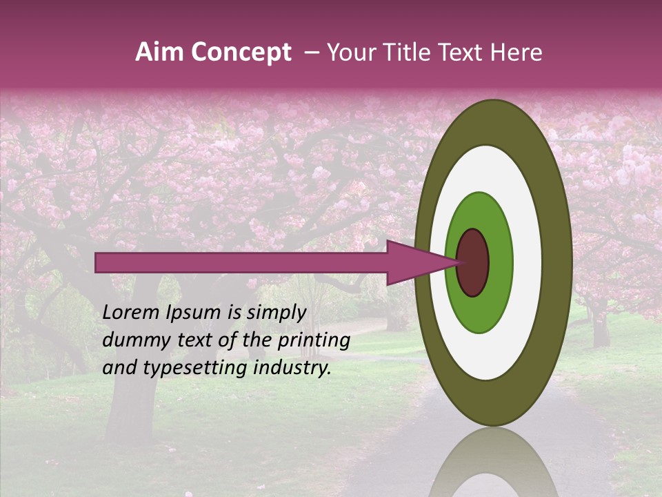 Blooming Outdoors Seasonal PowerPoint Template