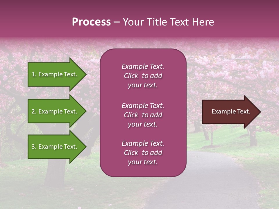 Blooming Outdoors Seasonal PowerPoint Template