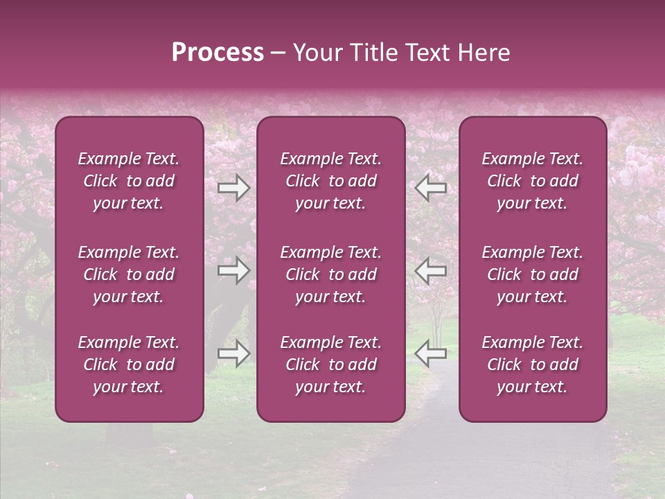 Blooming Outdoors Seasonal PowerPoint Template