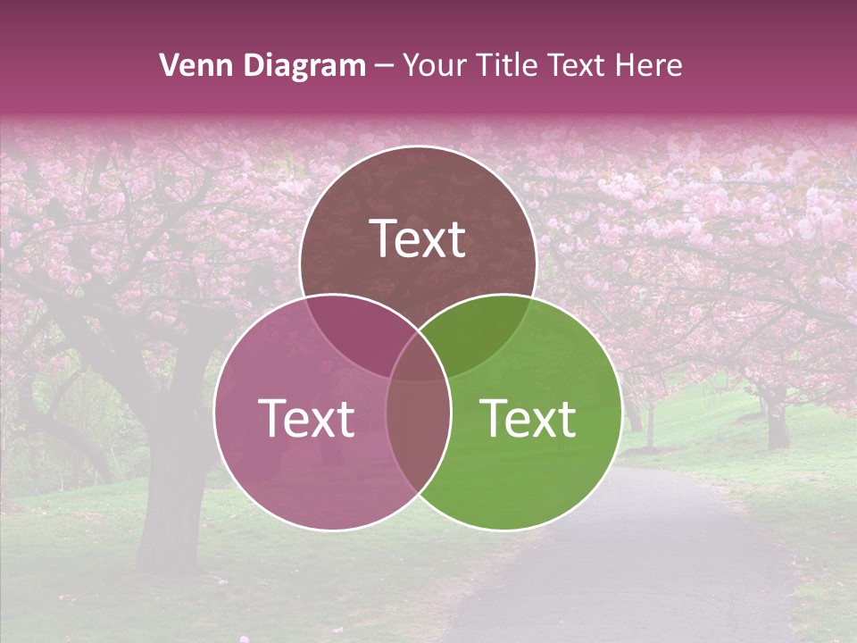 Blooming Outdoors Seasonal PowerPoint Template