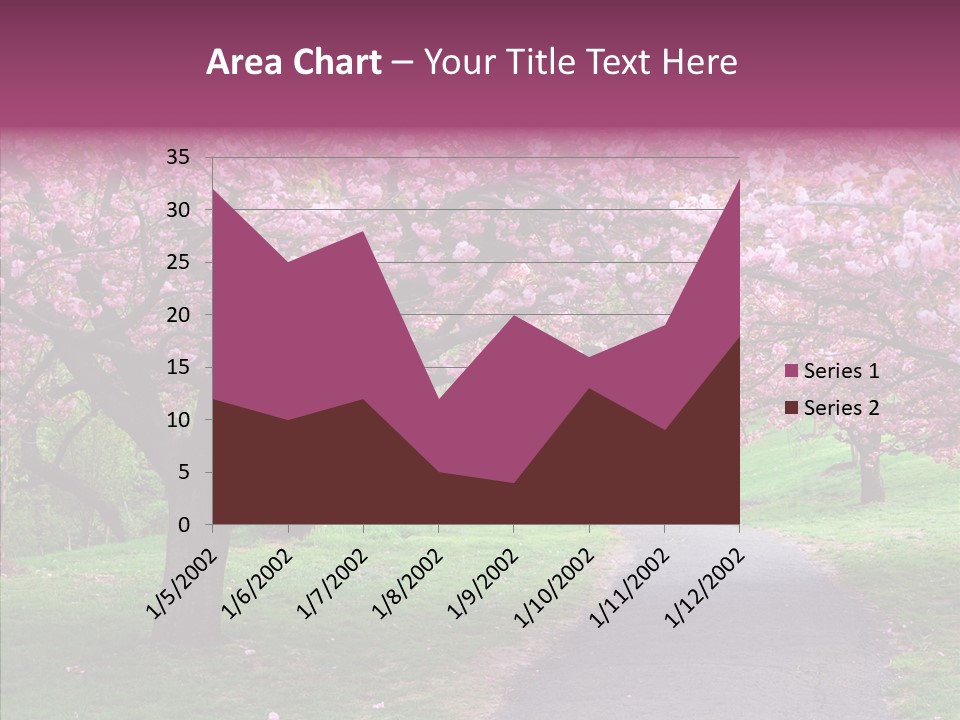 Blooming Outdoors Seasonal PowerPoint Template