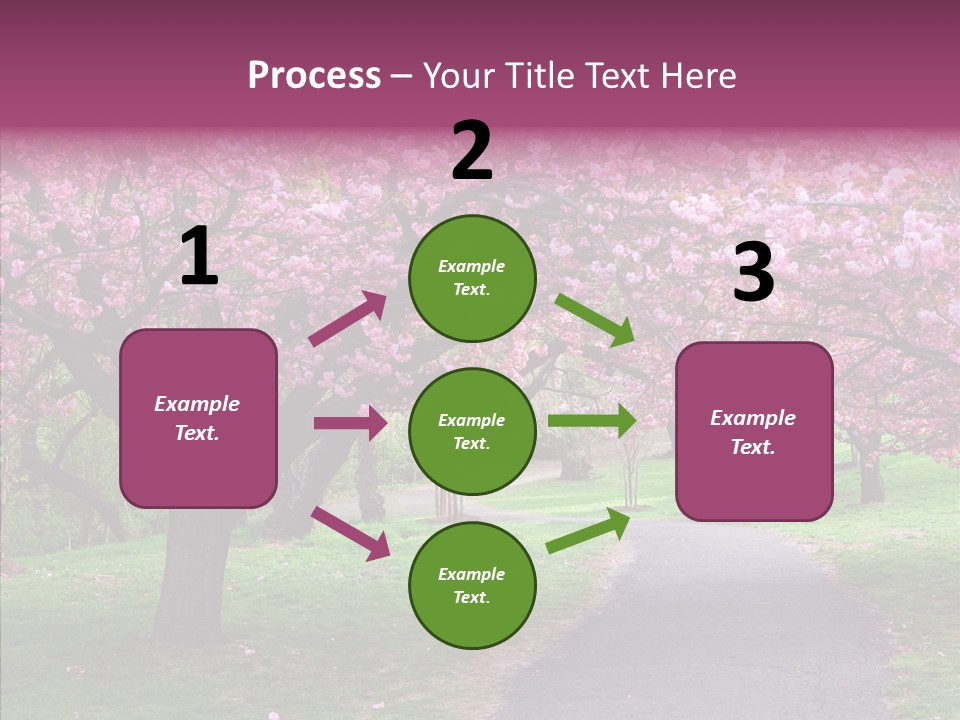 Blooming Outdoors Seasonal PowerPoint Template