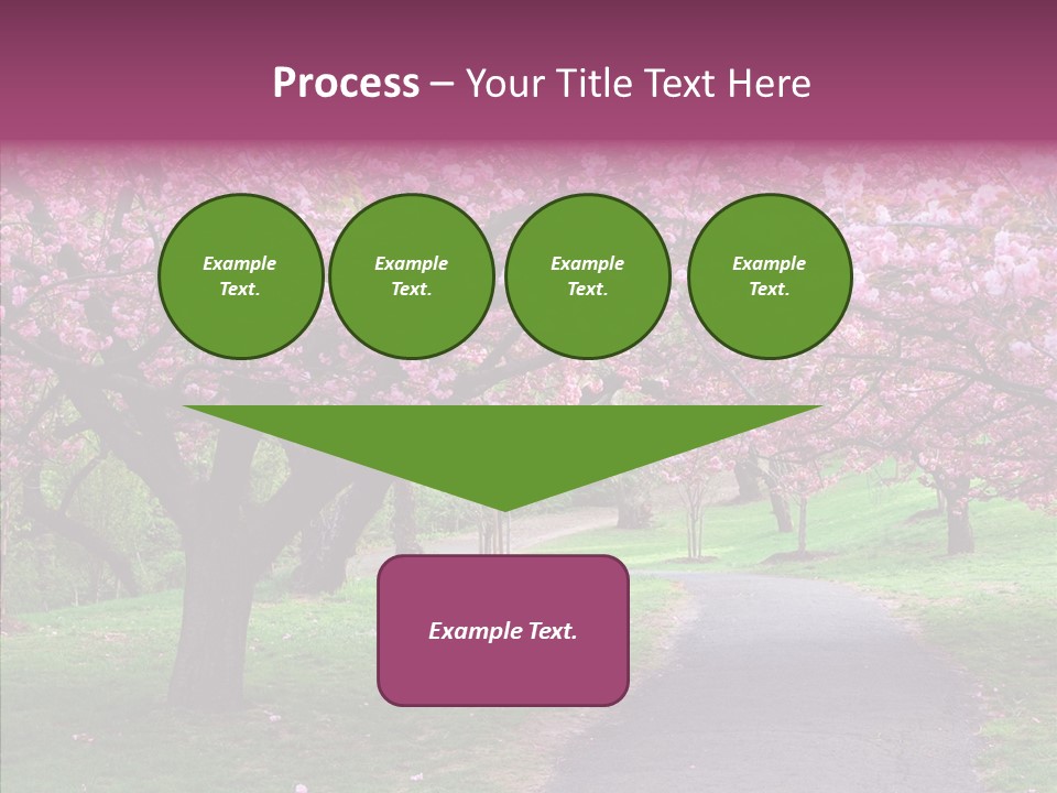 Blooming Outdoors Seasonal PowerPoint Template