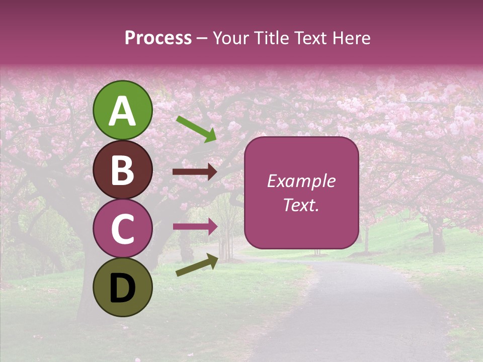 Blooming Outdoors Seasonal PowerPoint Template