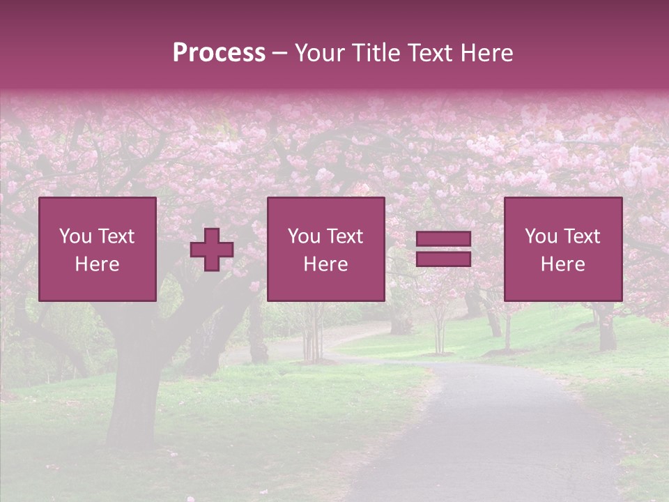 Blooming Outdoors Seasonal PowerPoint Template