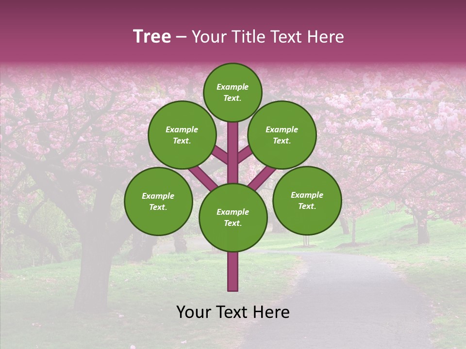 Blooming Outdoors Seasonal PowerPoint Template