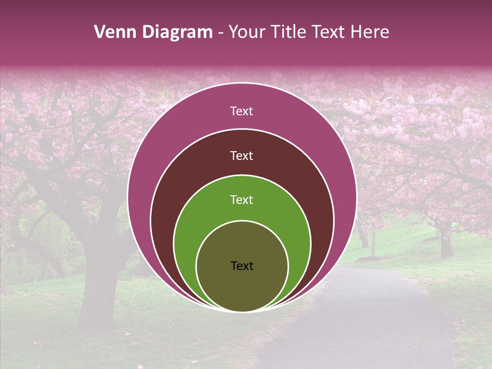 Blooming Outdoors Seasonal PowerPoint Template