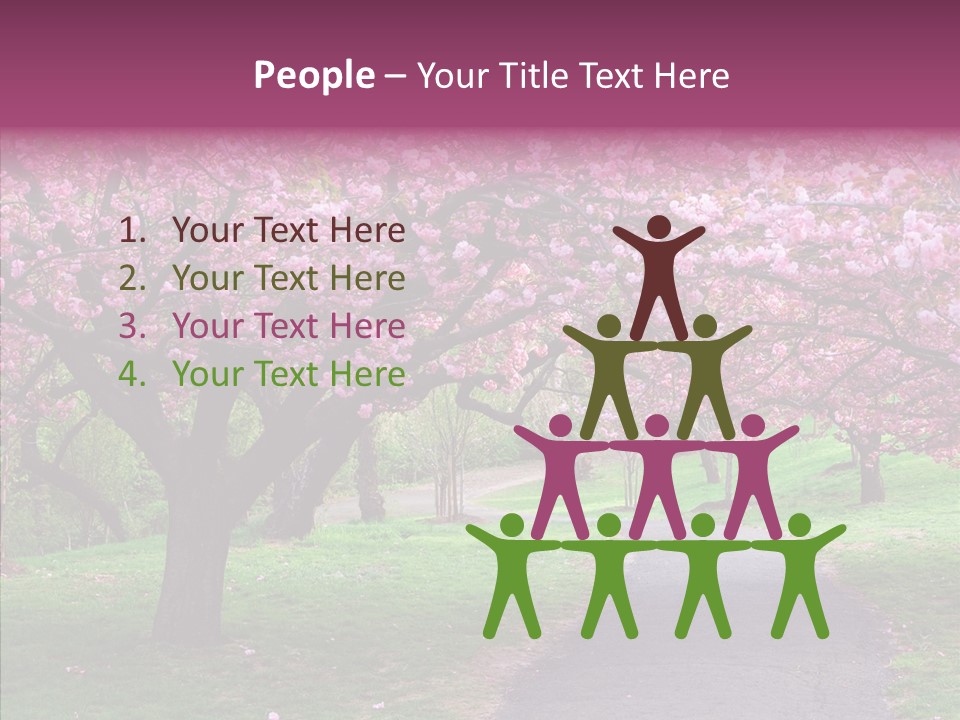 Blooming Outdoors Seasonal PowerPoint Template