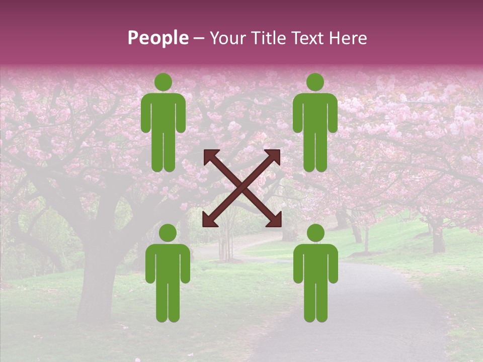 Blooming Outdoors Seasonal PowerPoint Template