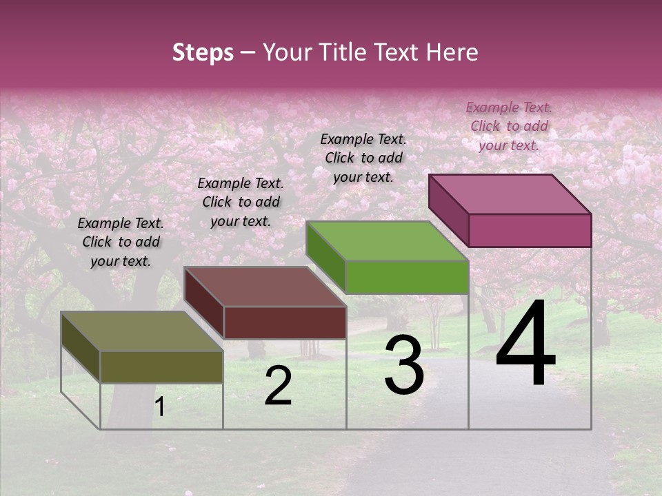 Blooming Outdoors Seasonal PowerPoint Template