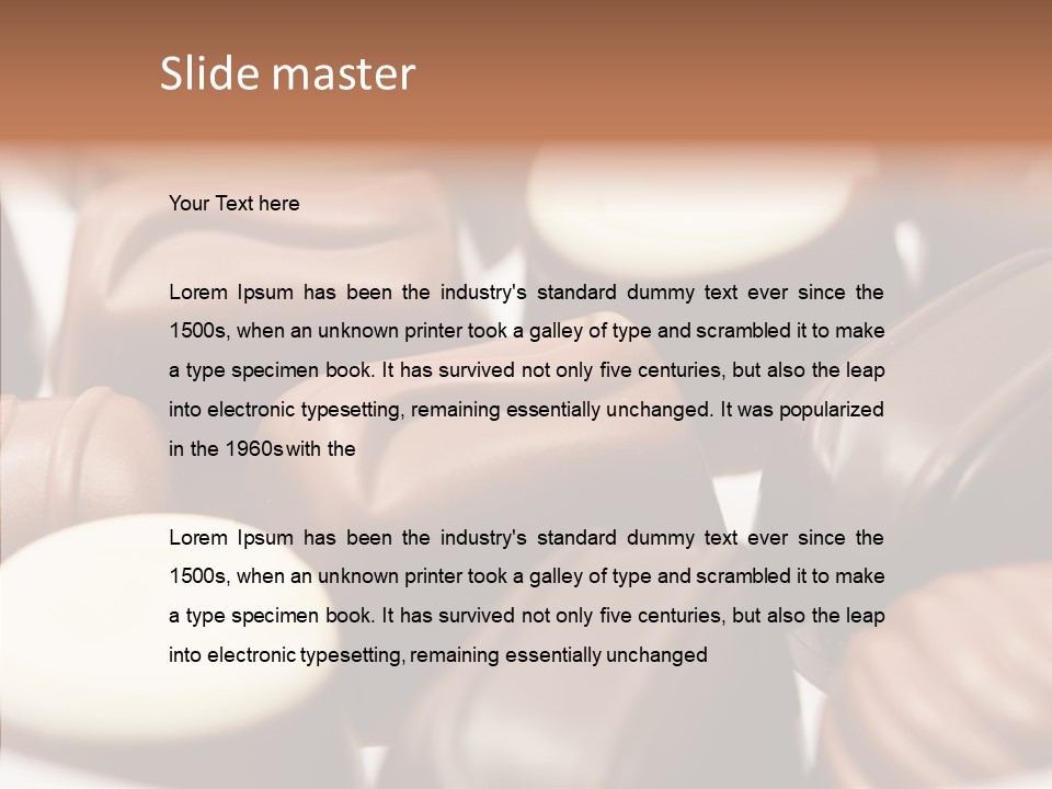 Temptation Decoration Traditional PowerPoint Template