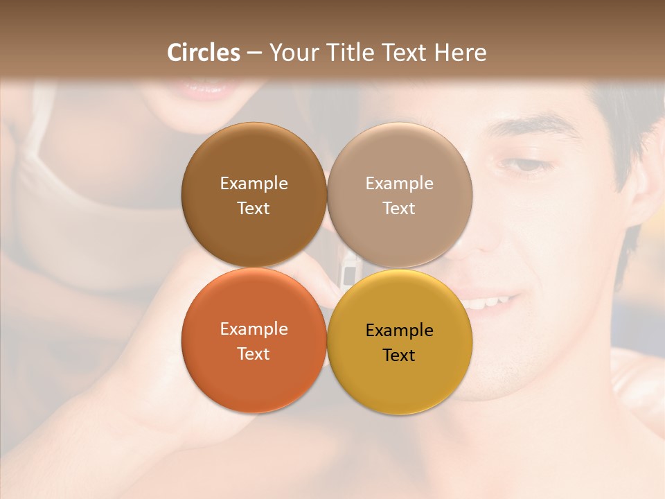 Relationship Cellphone Cell PowerPoint Template