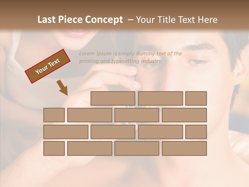Relationship Cellphone Cell PowerPoint Template
