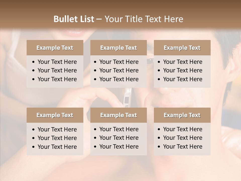 Relationship Cellphone Cell PowerPoint Template