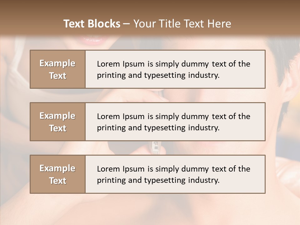 Relationship Cellphone Cell PowerPoint Template