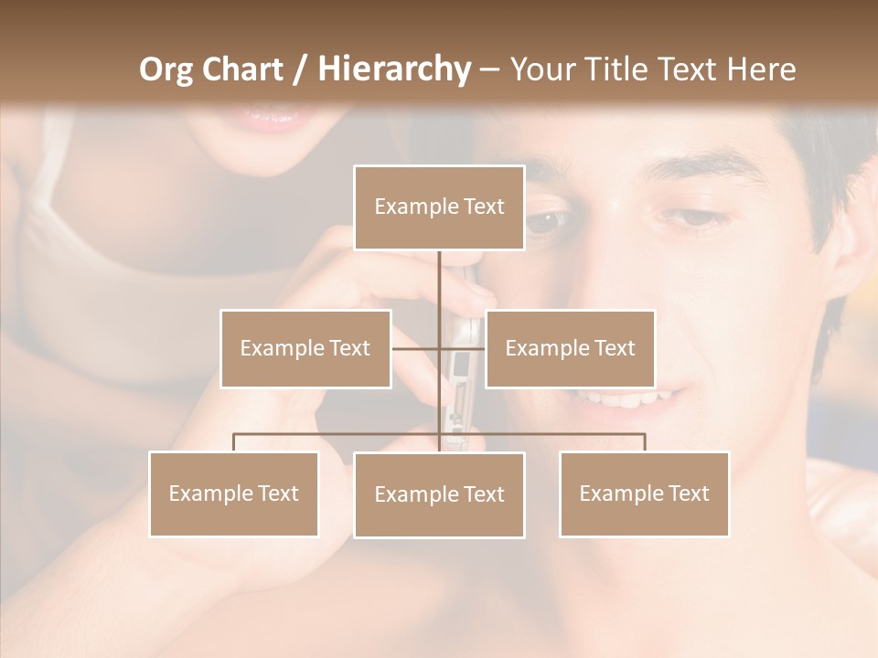 Relationship Cellphone Cell PowerPoint Template