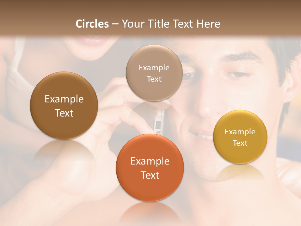 Relationship Cellphone Cell PowerPoint Template