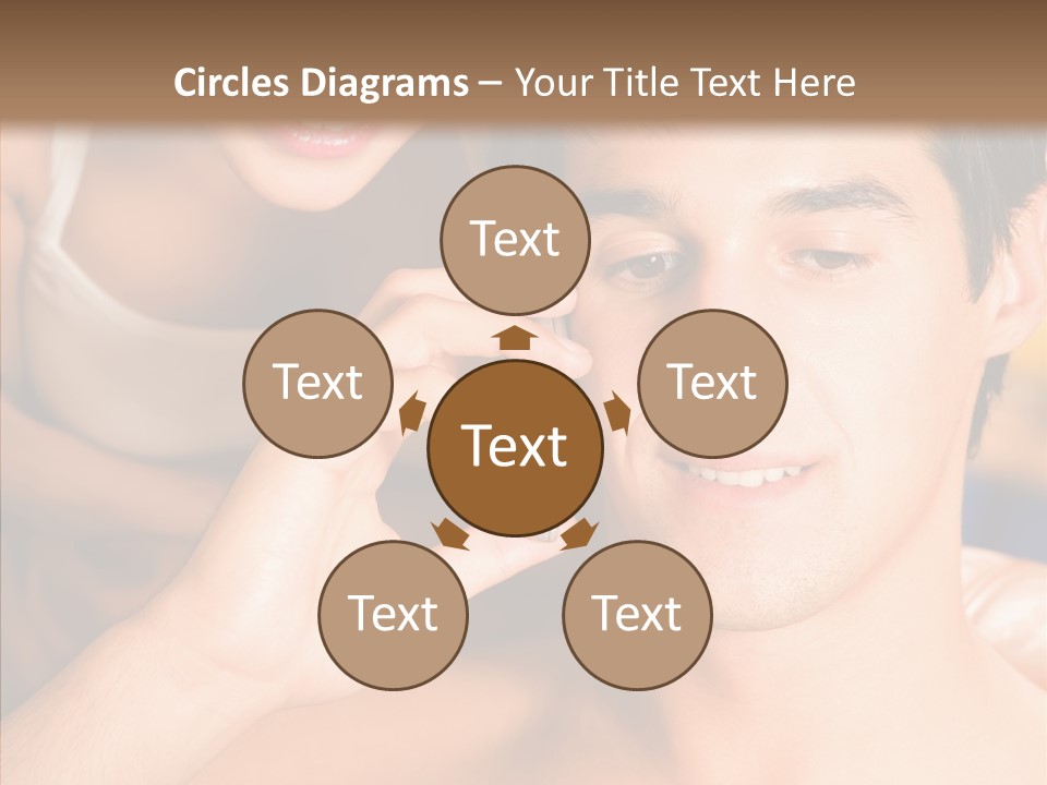 Relationship Cellphone Cell PowerPoint Template