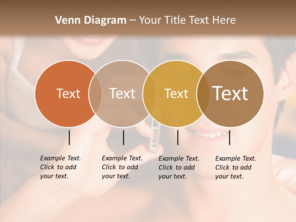 Relationship Cellphone Cell PowerPoint Template