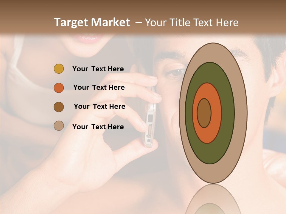 Relationship Cellphone Cell PowerPoint Template