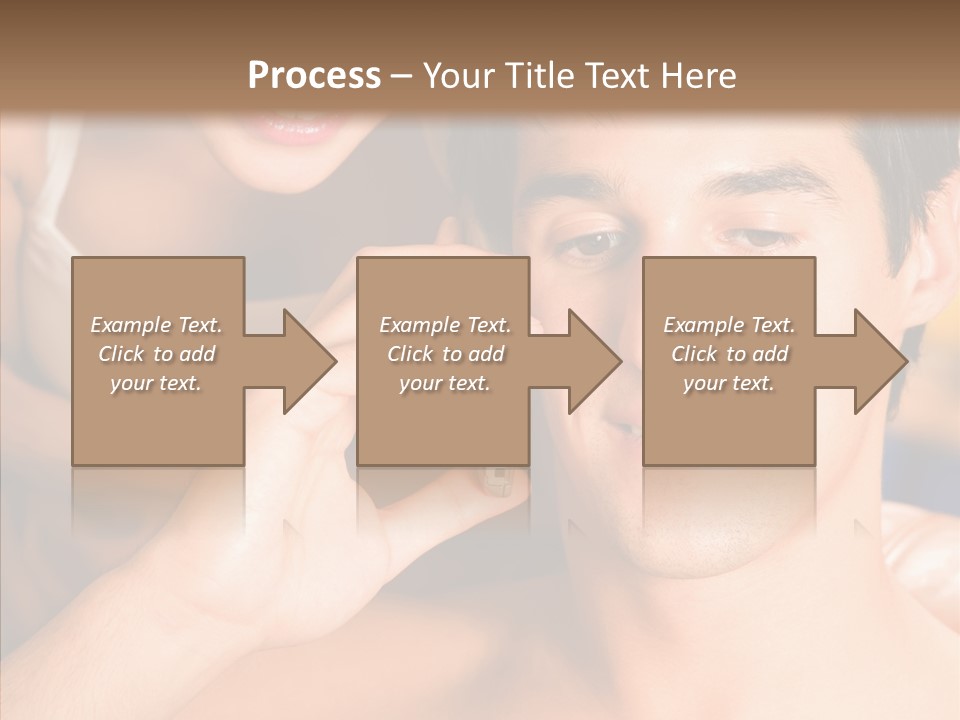 Relationship Cellphone Cell PowerPoint Template