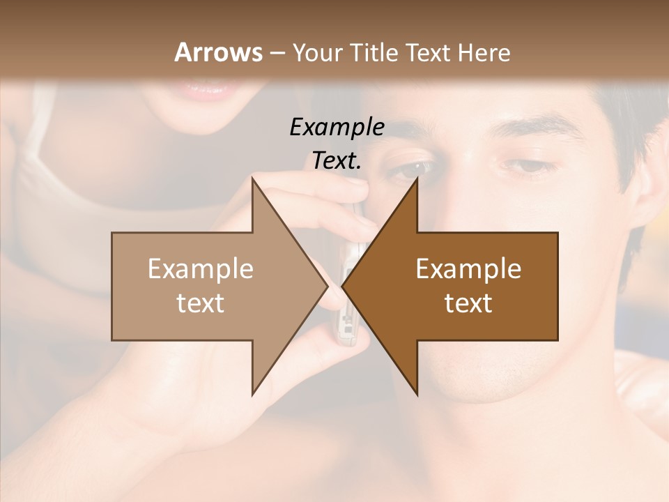 Relationship Cellphone Cell PowerPoint Template