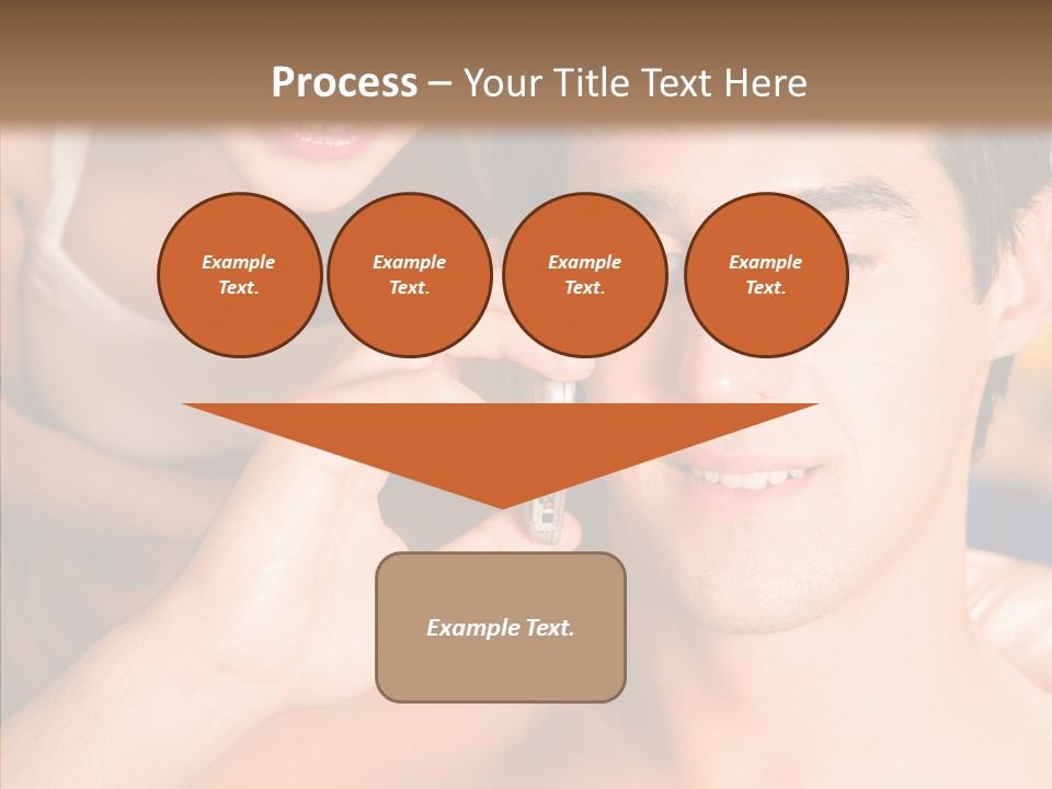 Relationship Cellphone Cell PowerPoint Template