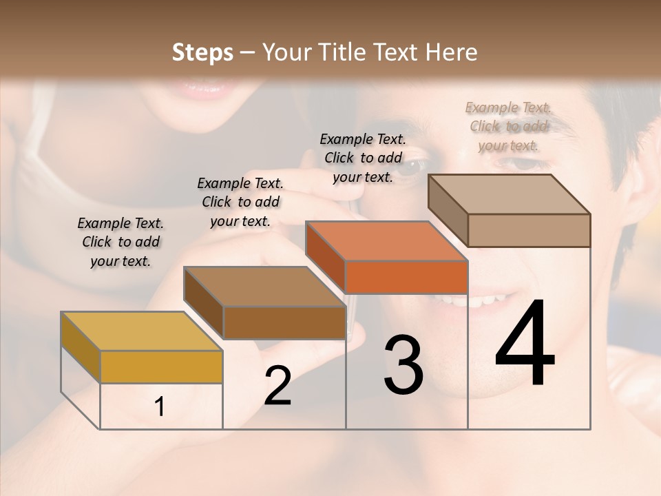 Relationship Cellphone Cell PowerPoint Template