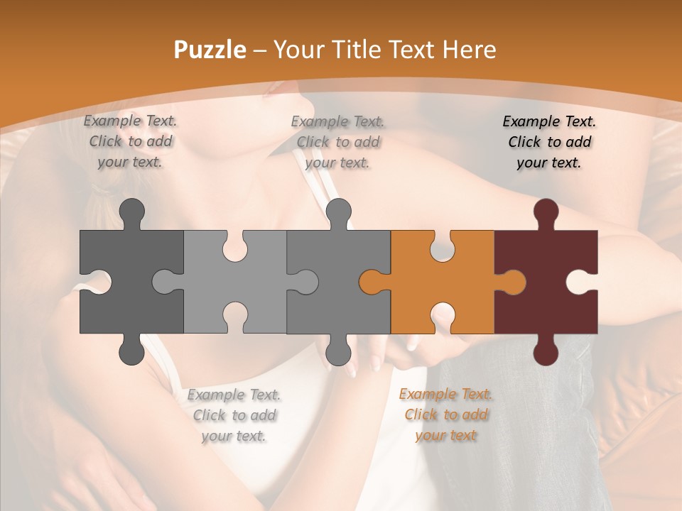 Togetherness Young  PowerPoint Template