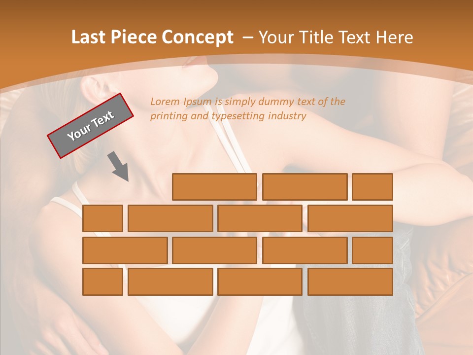 Togetherness Young  PowerPoint Template