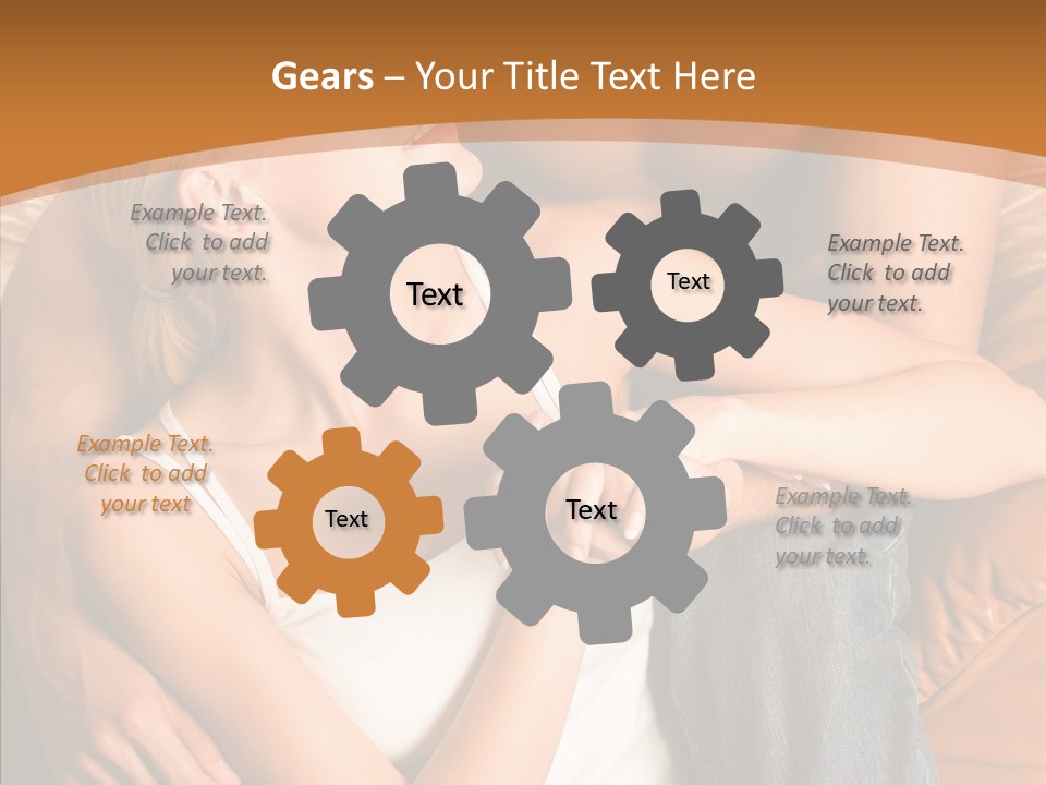 Togetherness Young  PowerPoint Template