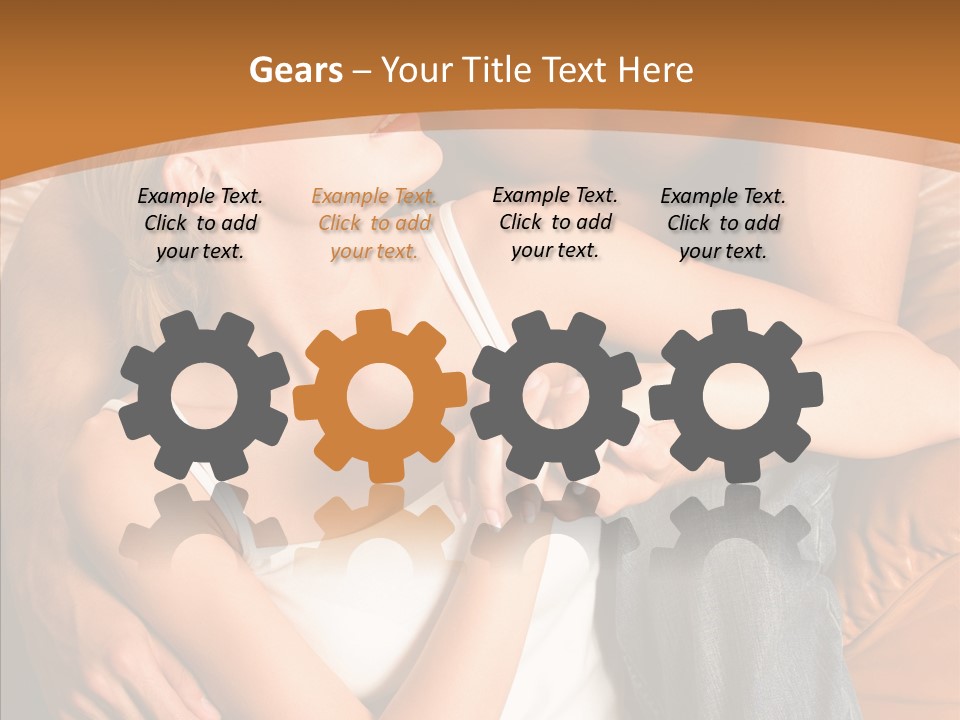 Togetherness Young  PowerPoint Template