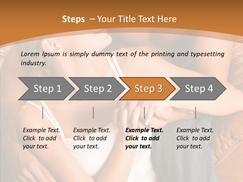 Togetherness Young  PowerPoint Template