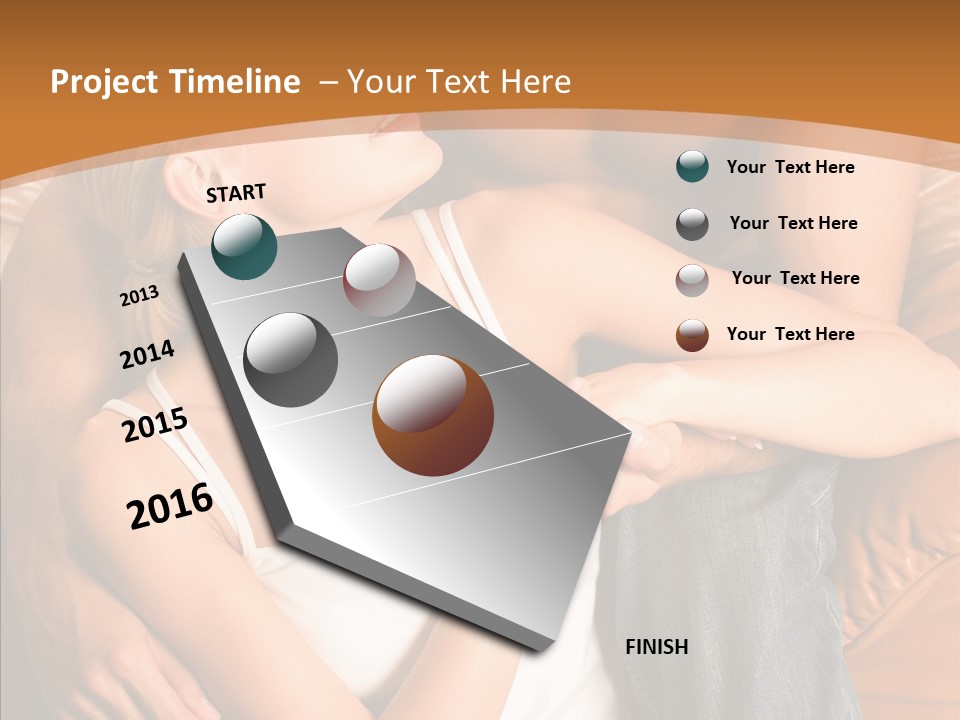 Togetherness Young  PowerPoint Template