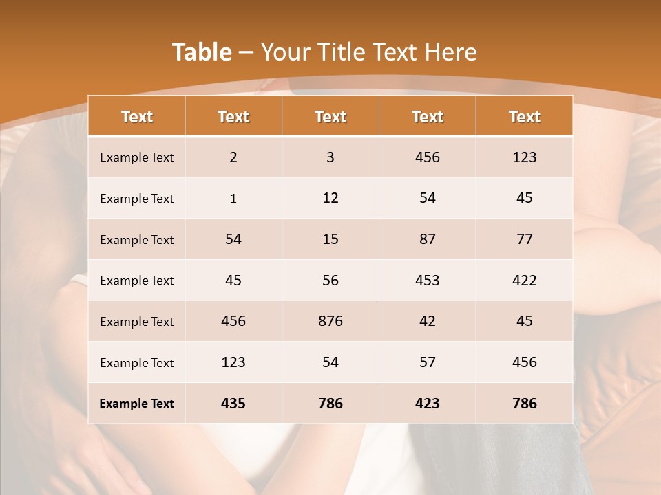 Togetherness Young  PowerPoint Template