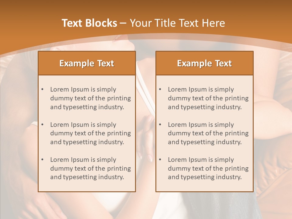 Togetherness Young  PowerPoint Template
