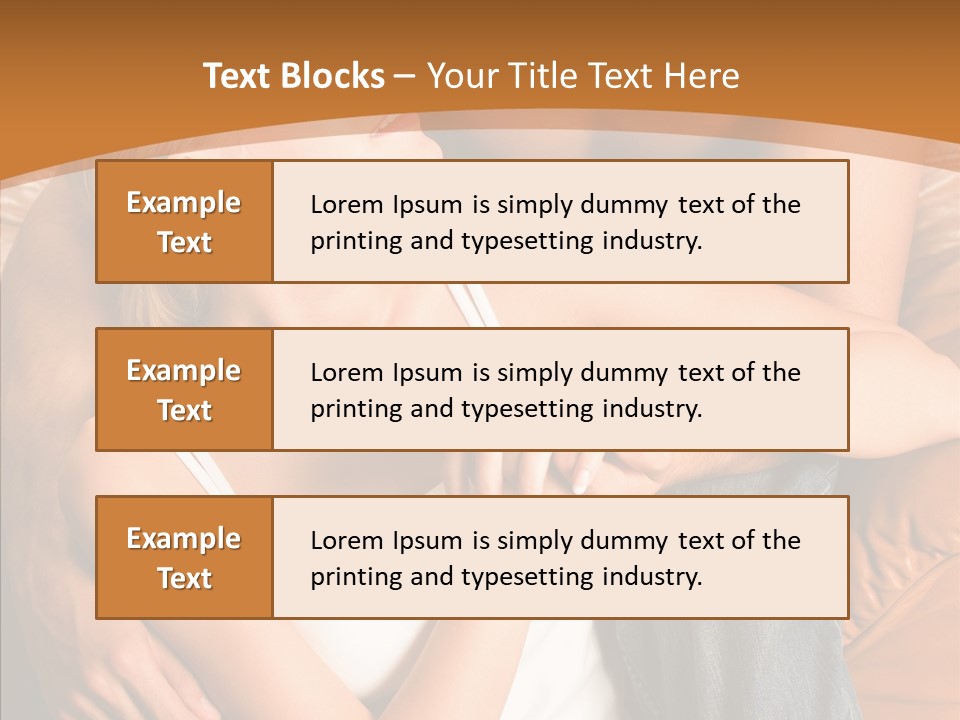 Togetherness Young  PowerPoint Template