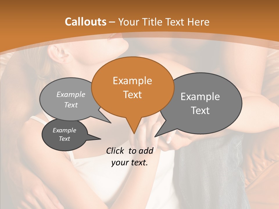 Togetherness Young  PowerPoint Template