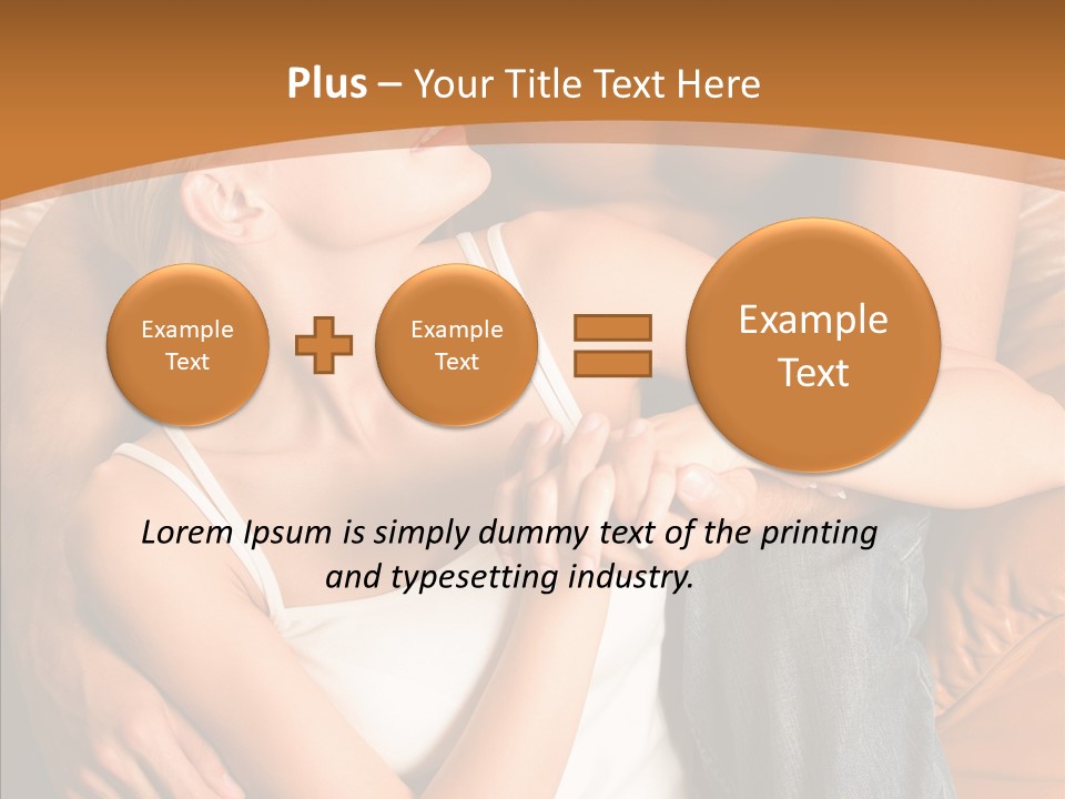 Togetherness Young  PowerPoint Template