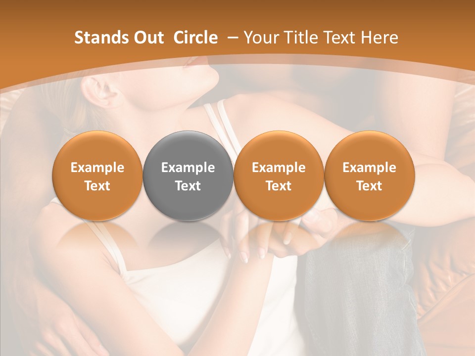 Togetherness Young  PowerPoint Template