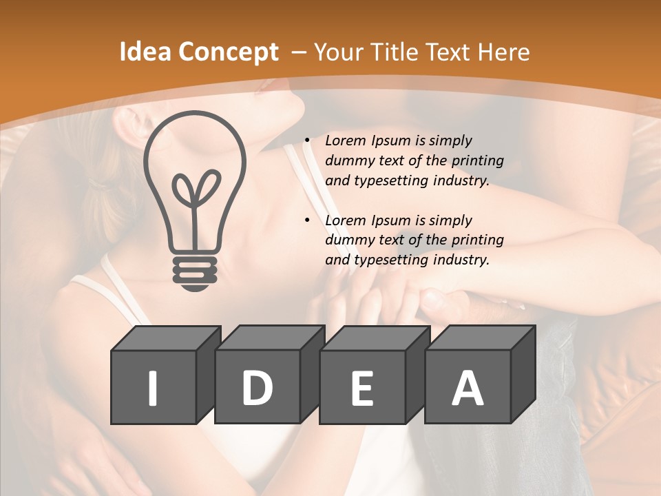 Togetherness Young  PowerPoint Template