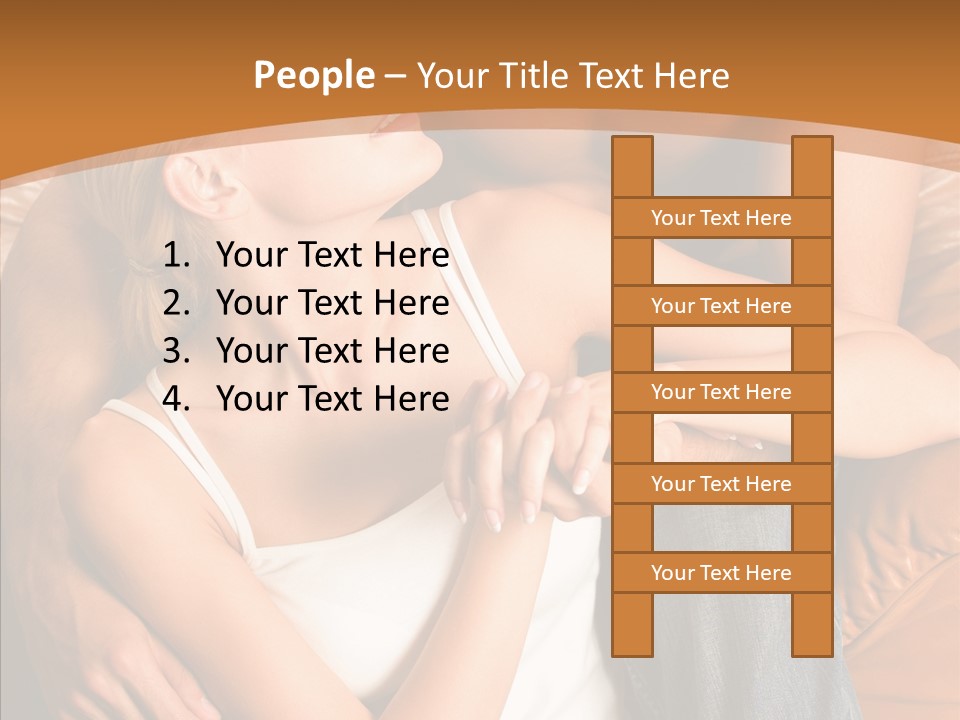 Togetherness Young  PowerPoint Template