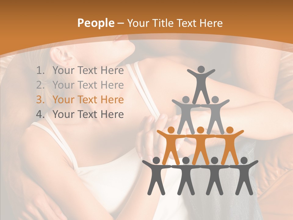 Togetherness Young  PowerPoint Template