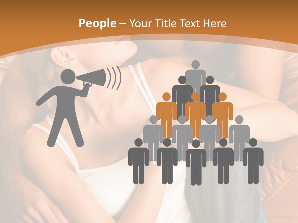 Togetherness Young  PowerPoint Template