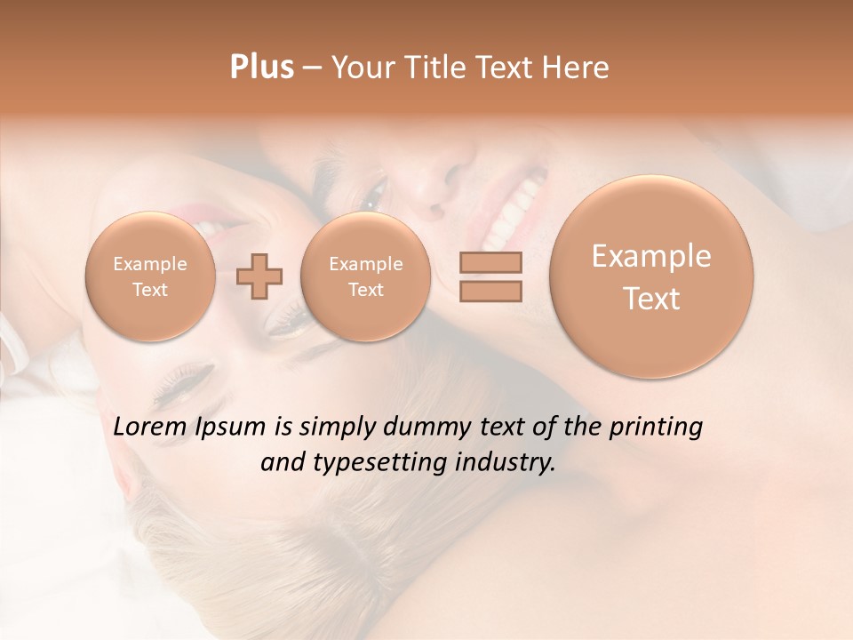Togetherness Relationship Friend PowerPoint Template