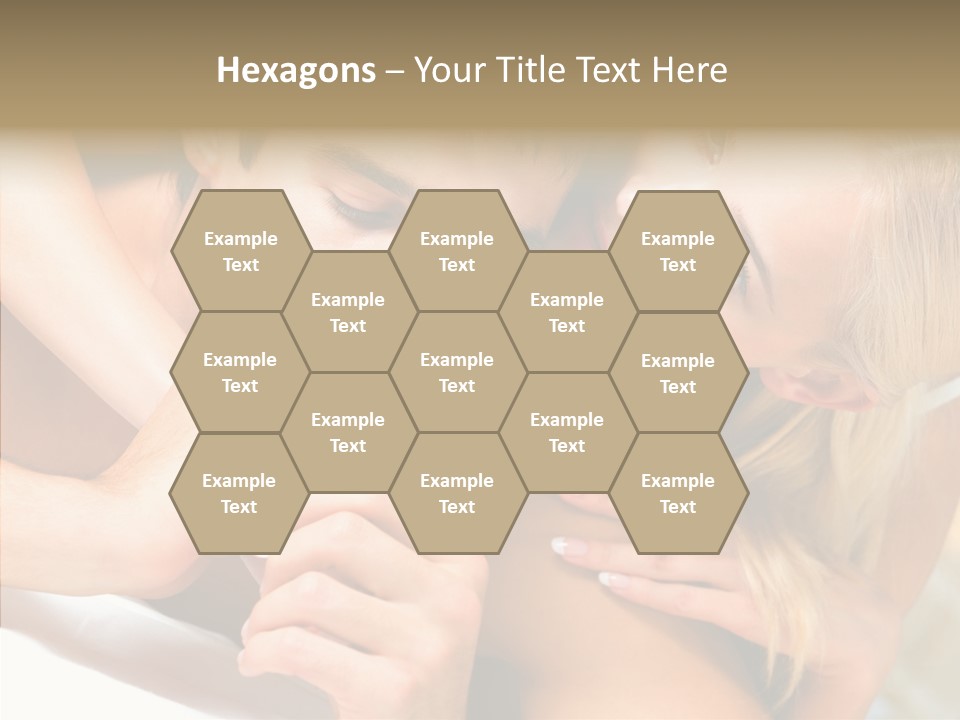 Togetherness Portrait Young PowerPoint Template