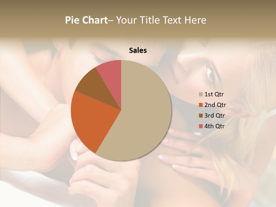 Togetherness Portrait Young PowerPoint Template