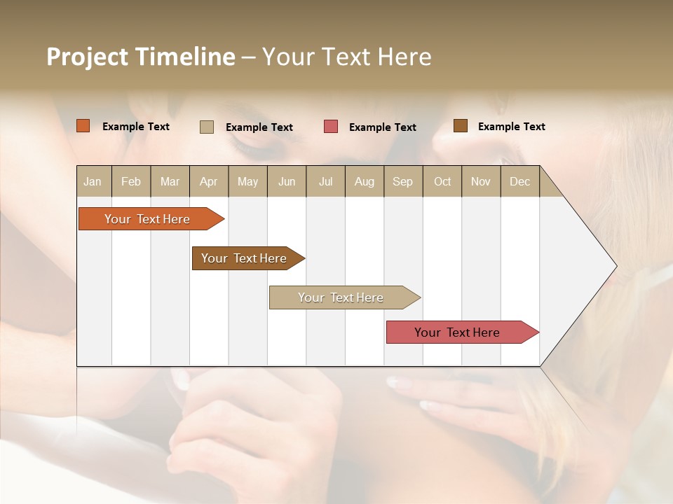 Togetherness Portrait Young PowerPoint Template