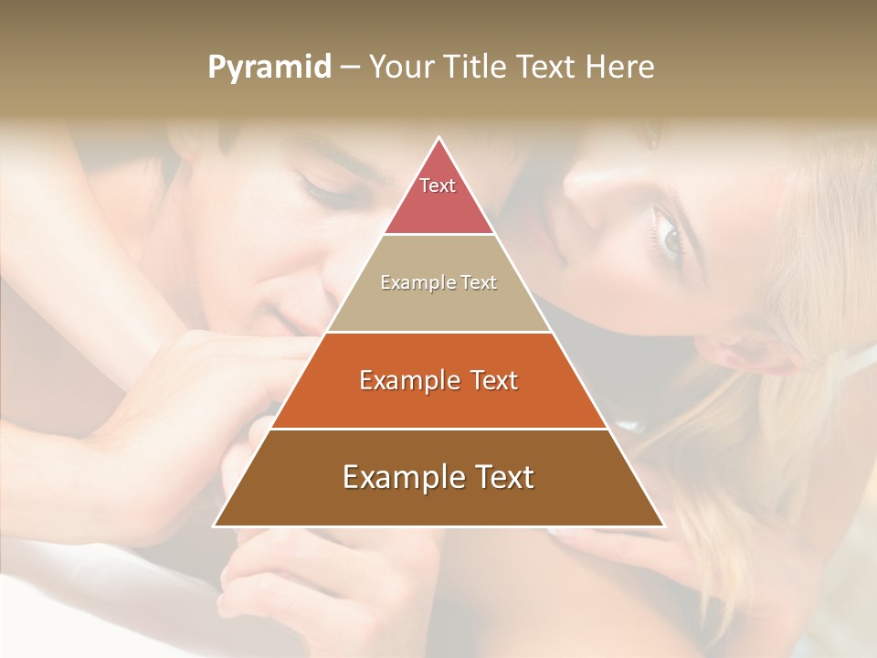 Togetherness Portrait Young PowerPoint Template